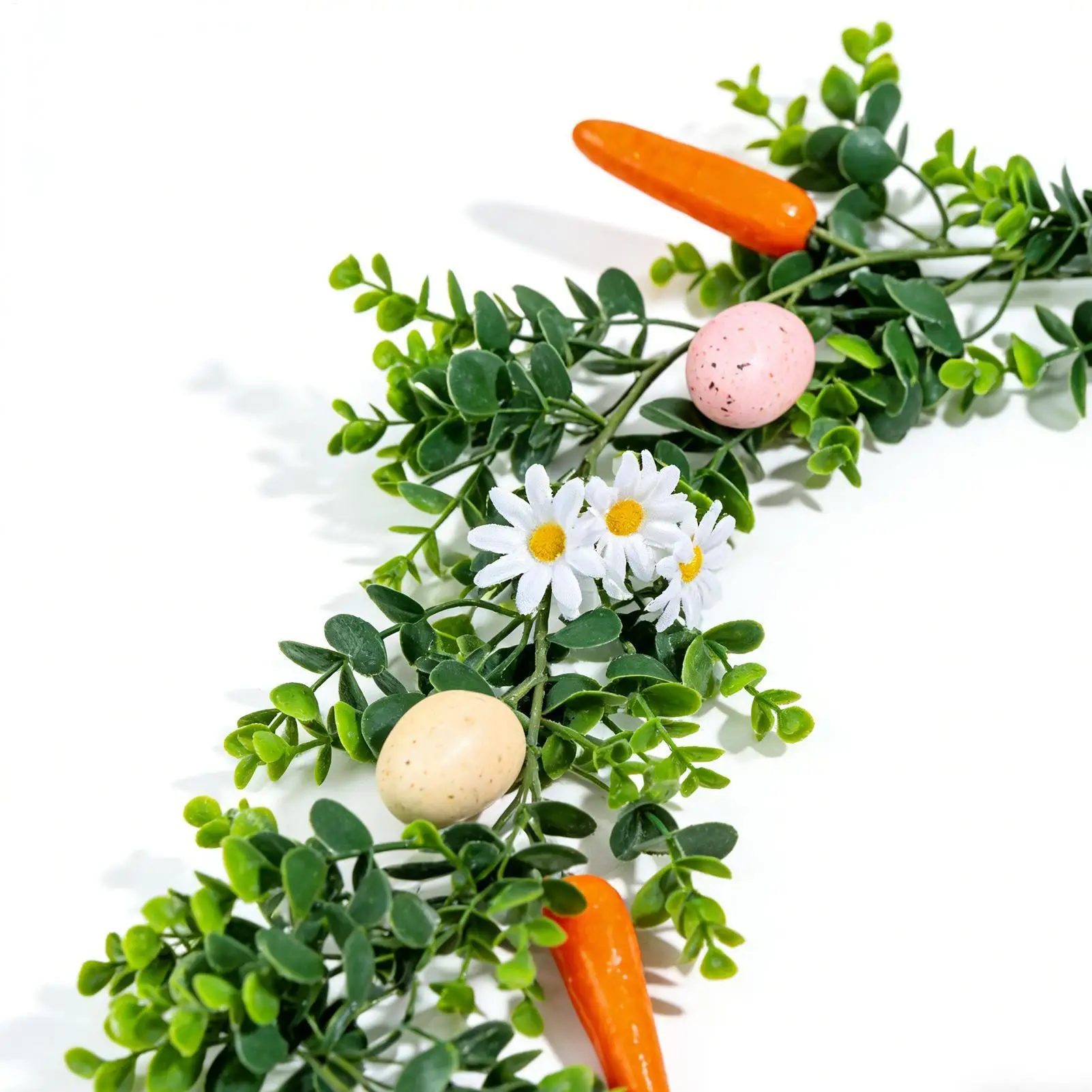 

Easter Table Garland 2 Pieces Artificial Easter Egg Garland 175cm Artificial Decorations For Home Indoor Party Wall Mantel