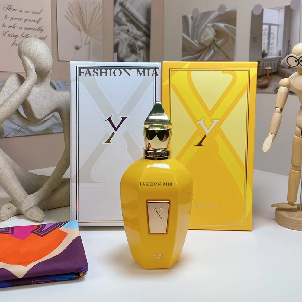 

Designer Erba Gold Perfume Glass Bottle Women Men Spray Body Mist Lasting Time Scent EDP Perfumes Original Arab Fragrance