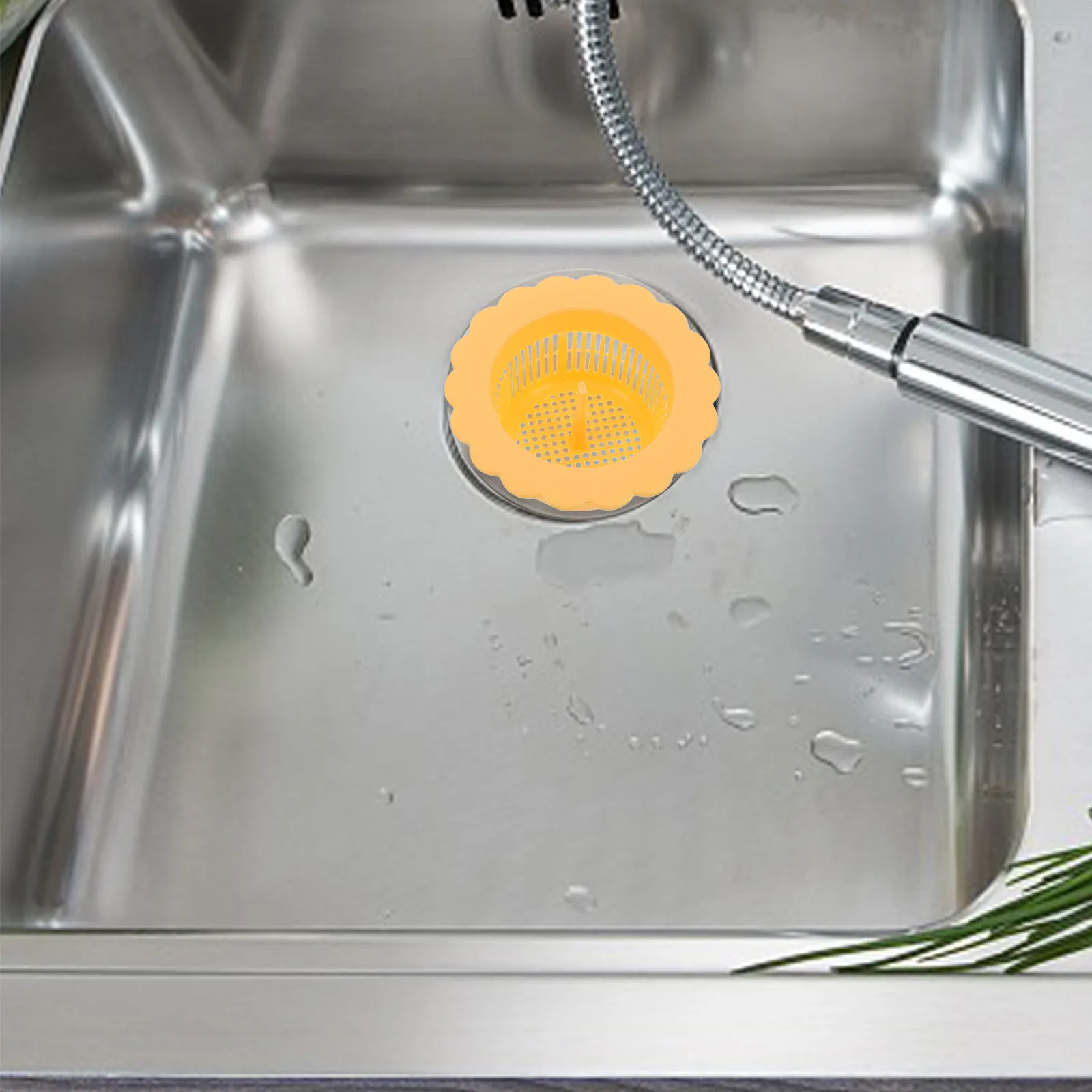 

Комплект из 2-х фильтров-сеток для кухонной раковины для автодомов, предотвращающих засоры, портативный дизайн, прочный материал, высокоэффективная фильтрация, сливной фильтр-сетка