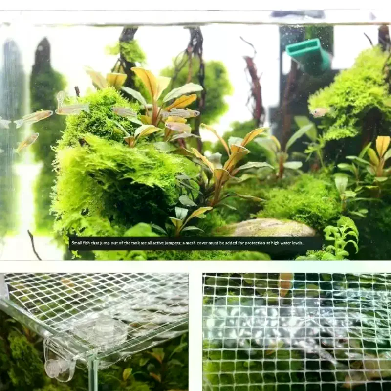 1Pcs Fish Tank Guard Net Anti  - Aquarium Fish Jump Guard recension och pris