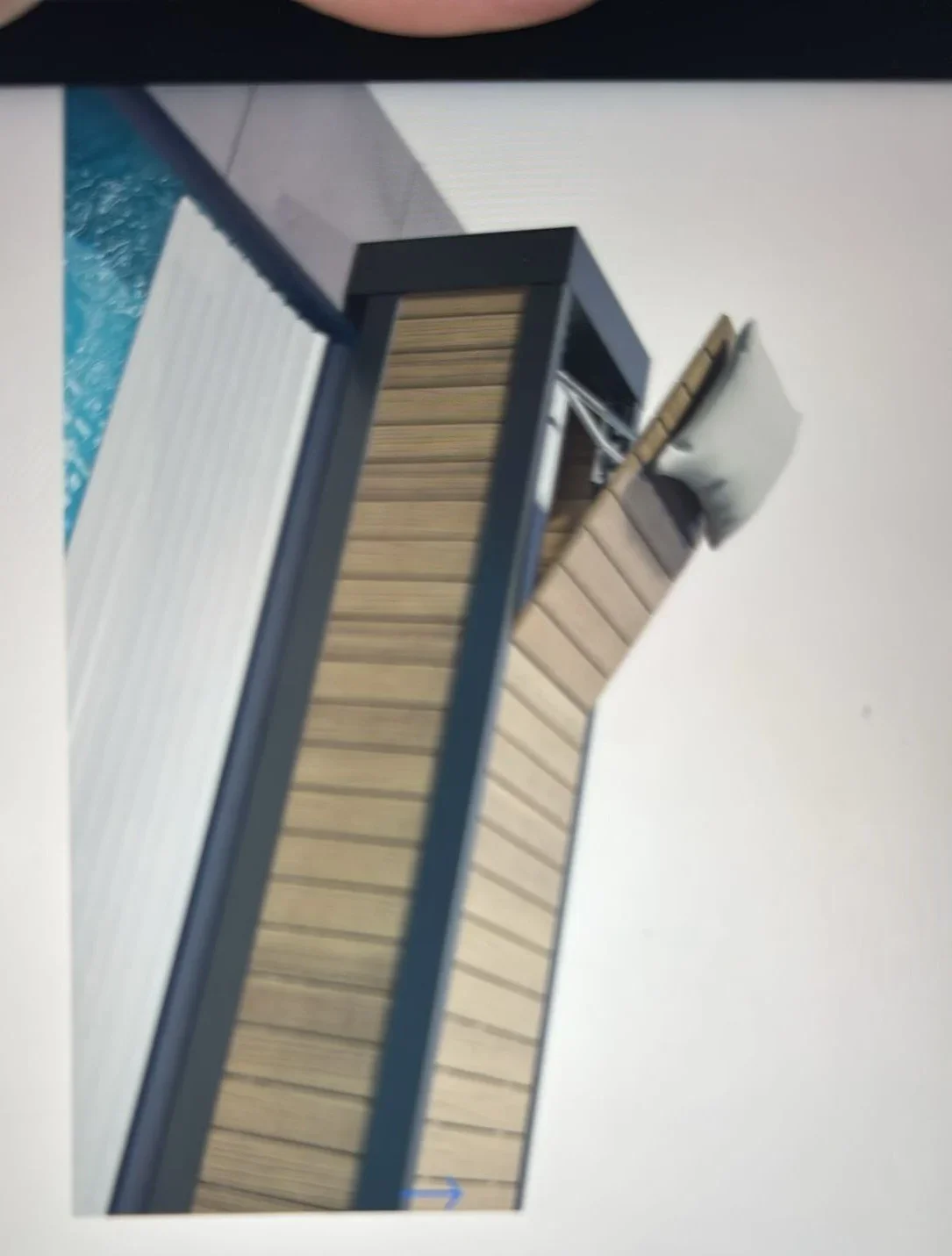 Automatic Pool Cover with Slats Polycarbonate Material Overwater Safety Featurepromote sales