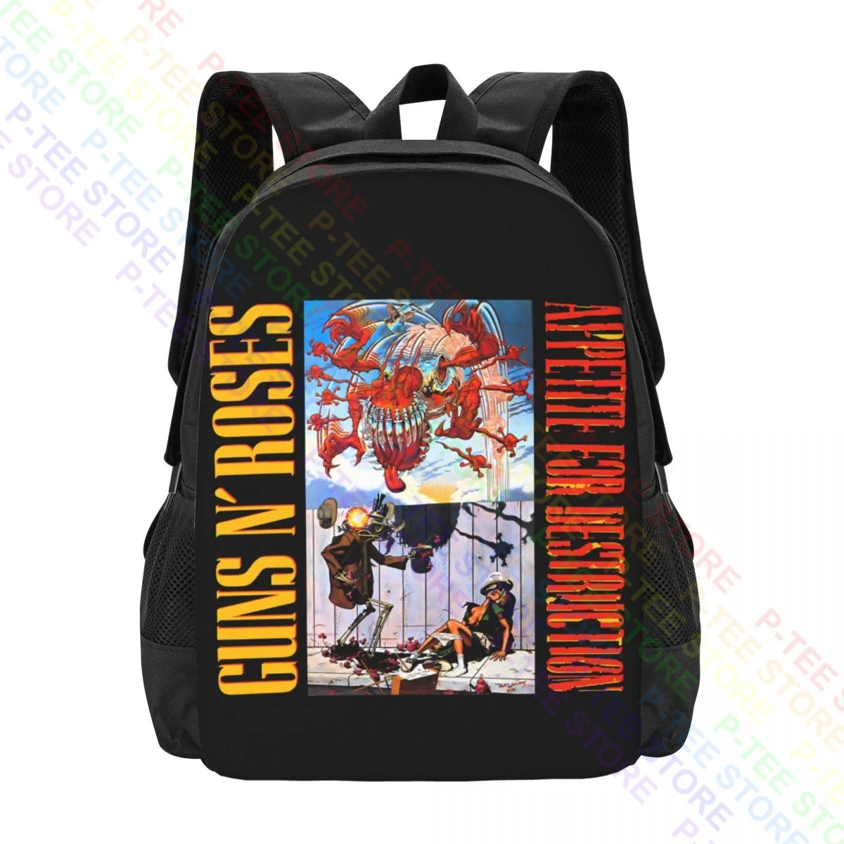 Guns N Roses Appetite For Destruction P-743Backpack Large Capacity Backpack Shopping Bag