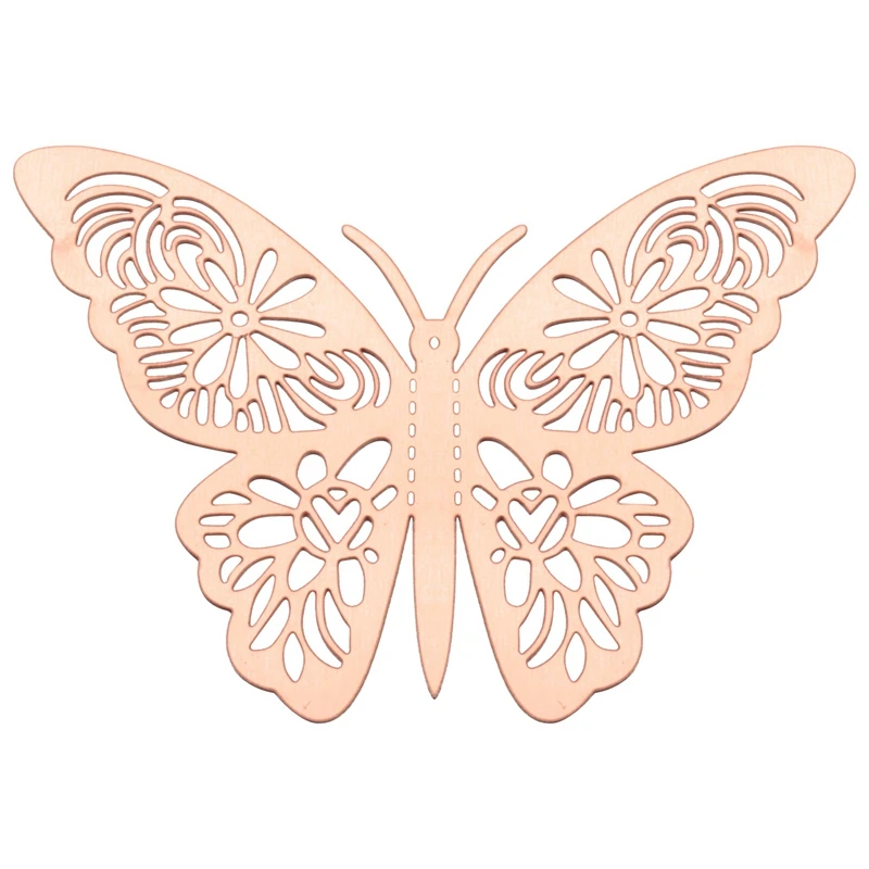 3D Butterfly Wall Decor Paper Butterfly Cake Decorations For Cake Decorating Wall Decor Wedding Party Decorations 72 Pcs