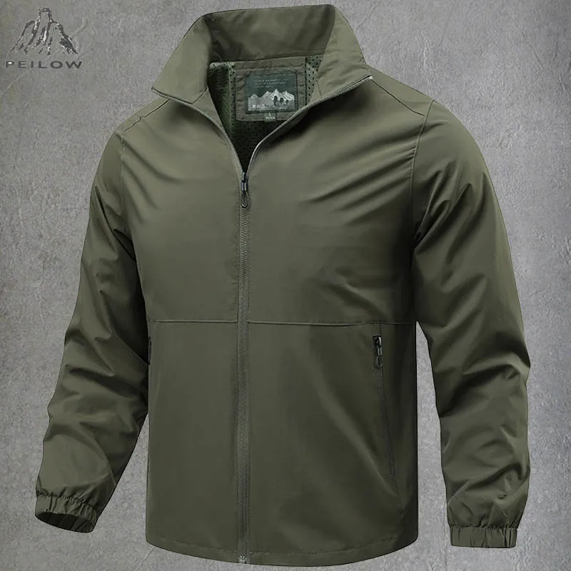 

Men's Lightweight Bomber Jacket Spring Casual Pilot Varsity Baseball Coats Fashion Outdoor Sport Running Jacket Men Clothing