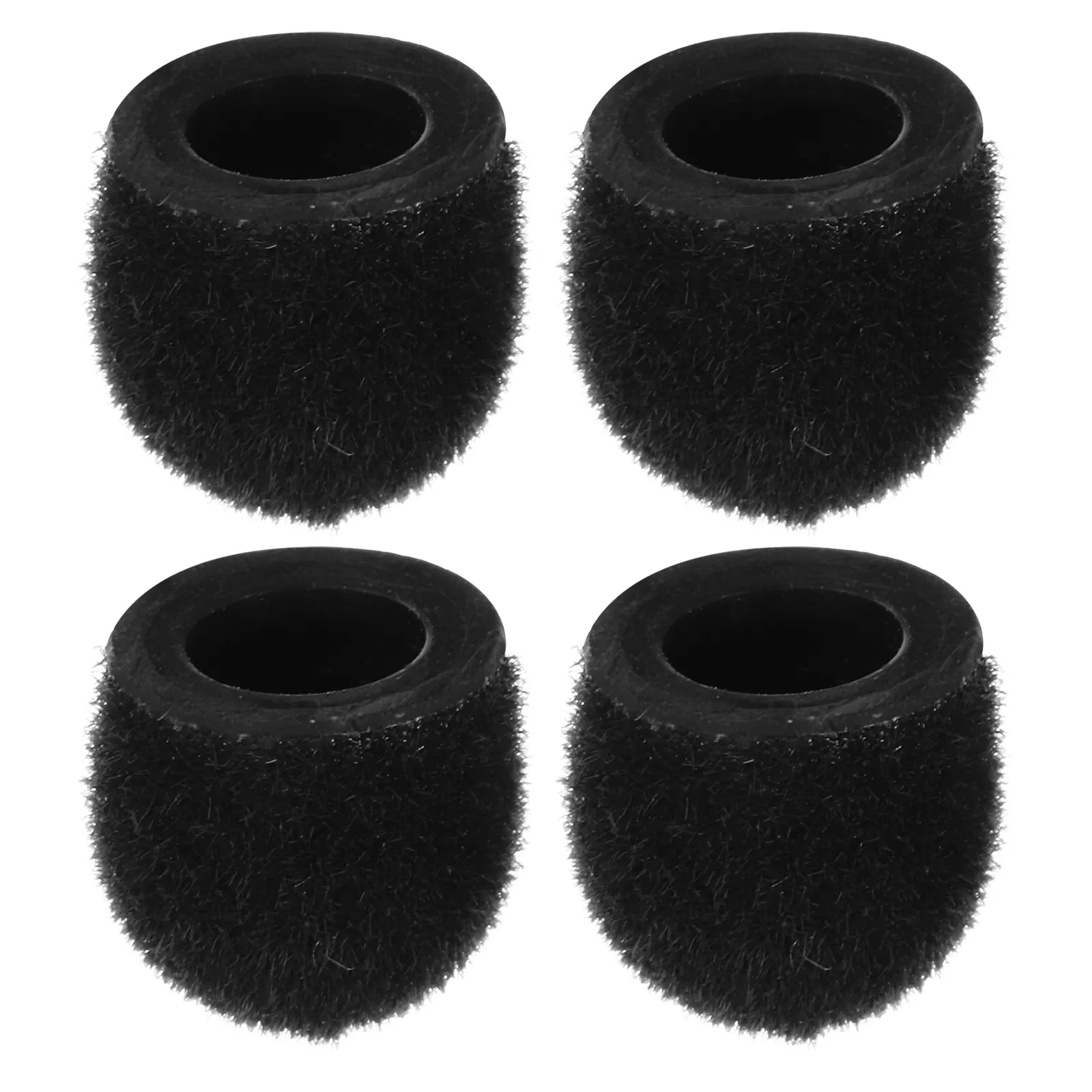 4Pcs Capacitive Stylus Pen Tips Replacement Black Flocked Cloth Felt Fabric High Precision for Touch Screens Accurate Sensitive view 4