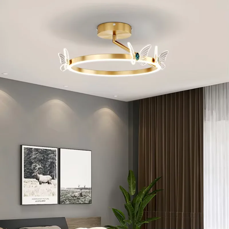 Modern led ceiling bedroom living room lighting Nordic simple Led ceiling light