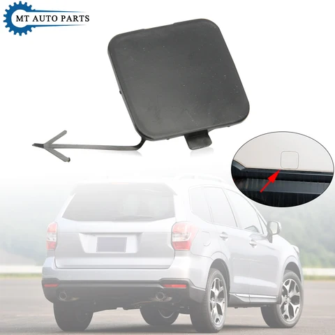 MTAP для Subaru Forester 2013, 2014, 2015, 2016, 2017, 2018, задний бампер автомобиля, буксировочный крючок, крышка прицепа, крышка, базовый цвет, неокрашенный