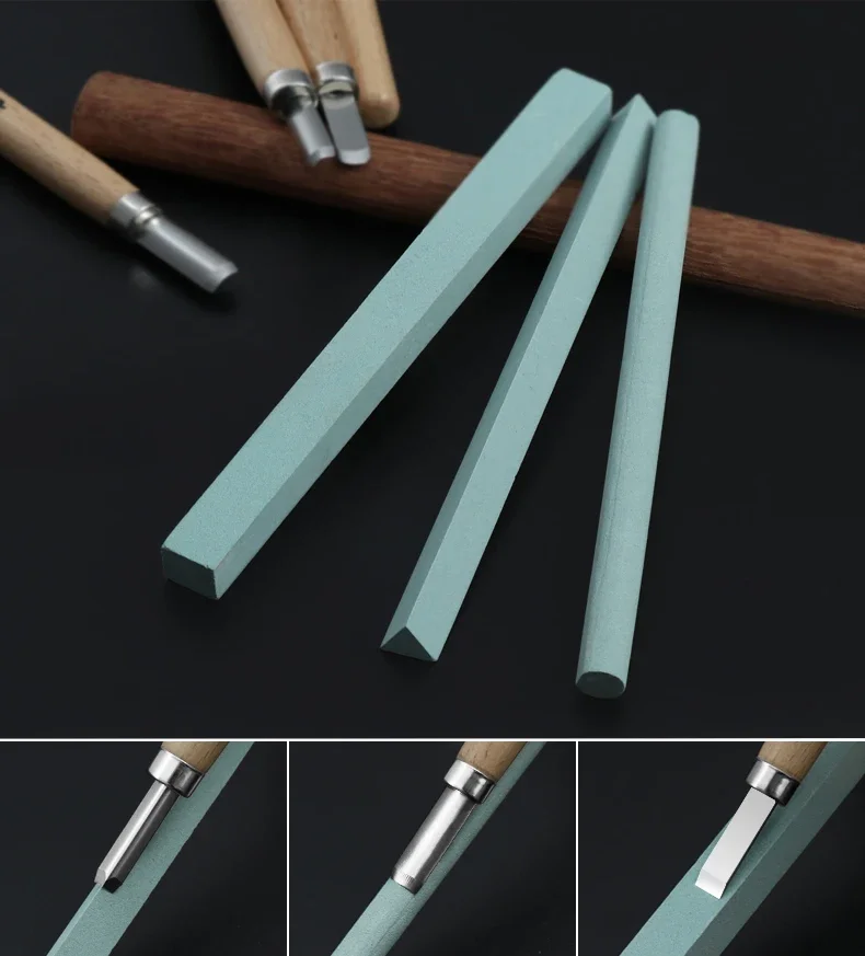 Wood Carving Chisels Knife, Basic Wood Cut, DIY Tools, Detailed Woodworking Gouges, Hand Tools, GYH, 12Pcs,