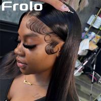13X6 Lace Front Wigs Straight Human Hair Wigs 40 Inch Wigs Human Hair Hd Frontal Brazilian Hair 100% For Black Women 230 Density