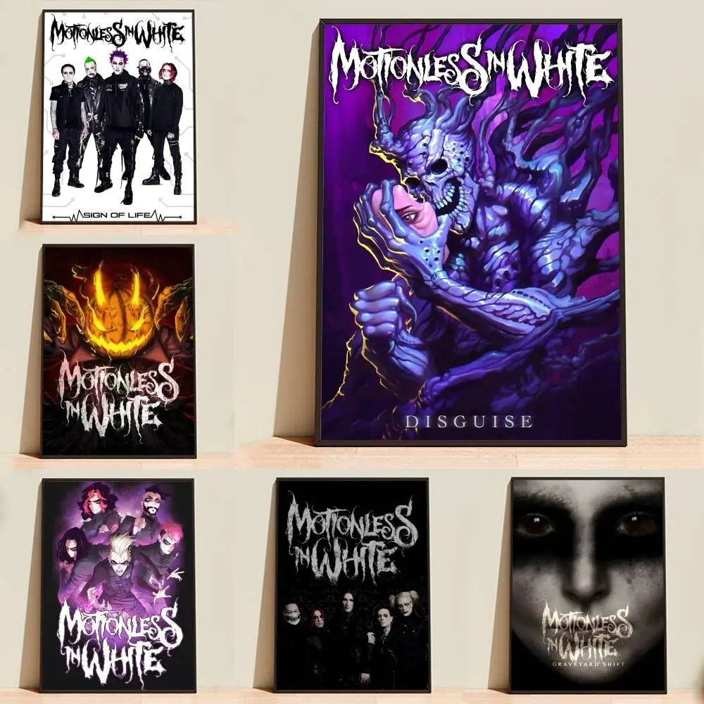 MIW Band M-Motionless In White Poster Wall Art Print Decorative Mural Home Decor Gift Unframed Customizable