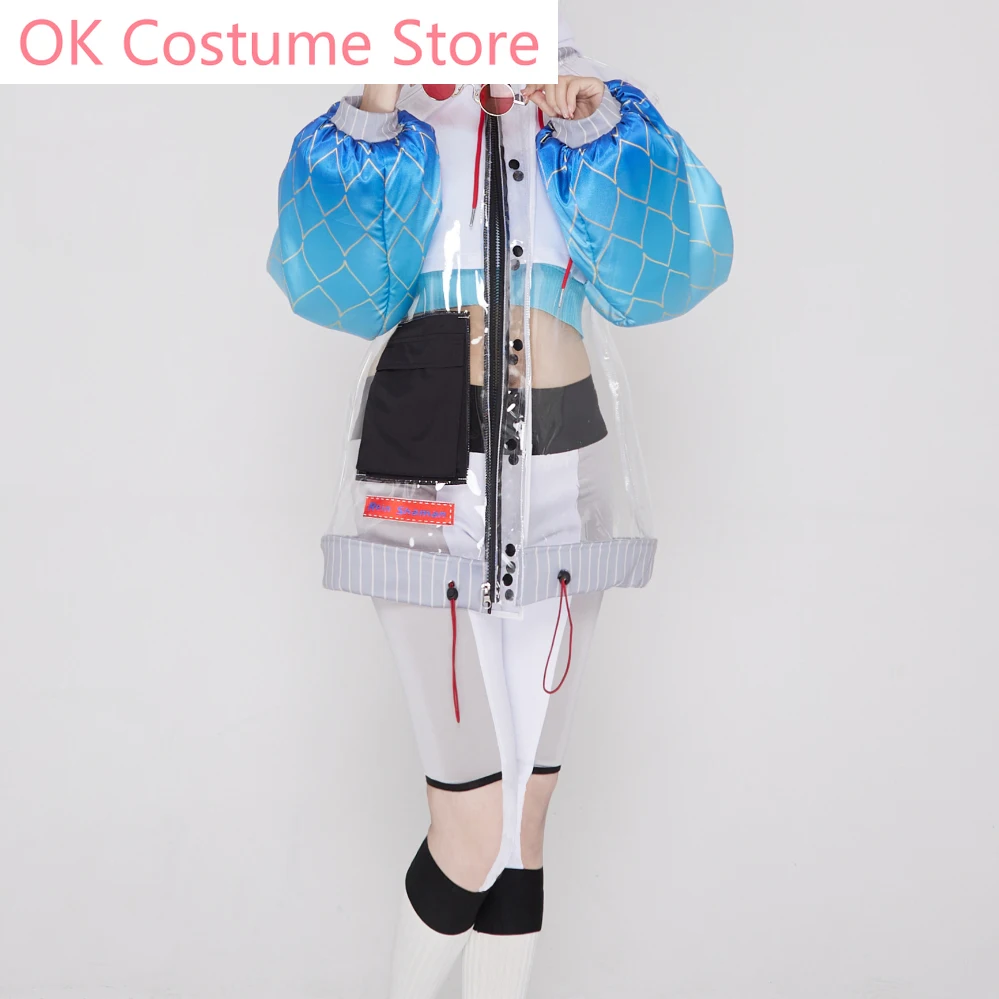 ¡Anime! Vtuber Hololive Kobo Kanaeru traje de juego para mujer, uniforme encantador, disfraz de Cosplay, traje de juego de rol para fiesta de Halloween