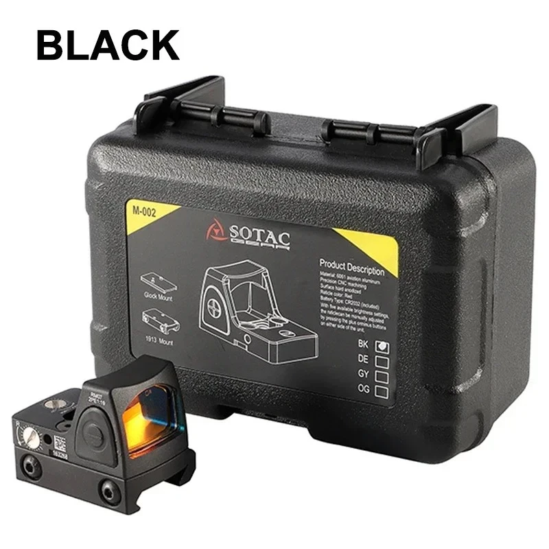 Mini Tactische Red Dot Sight Jachtgeweer Reflex Sight Airsoft Holografisch Schieten Sight Voor Picatinny Weaver Rail