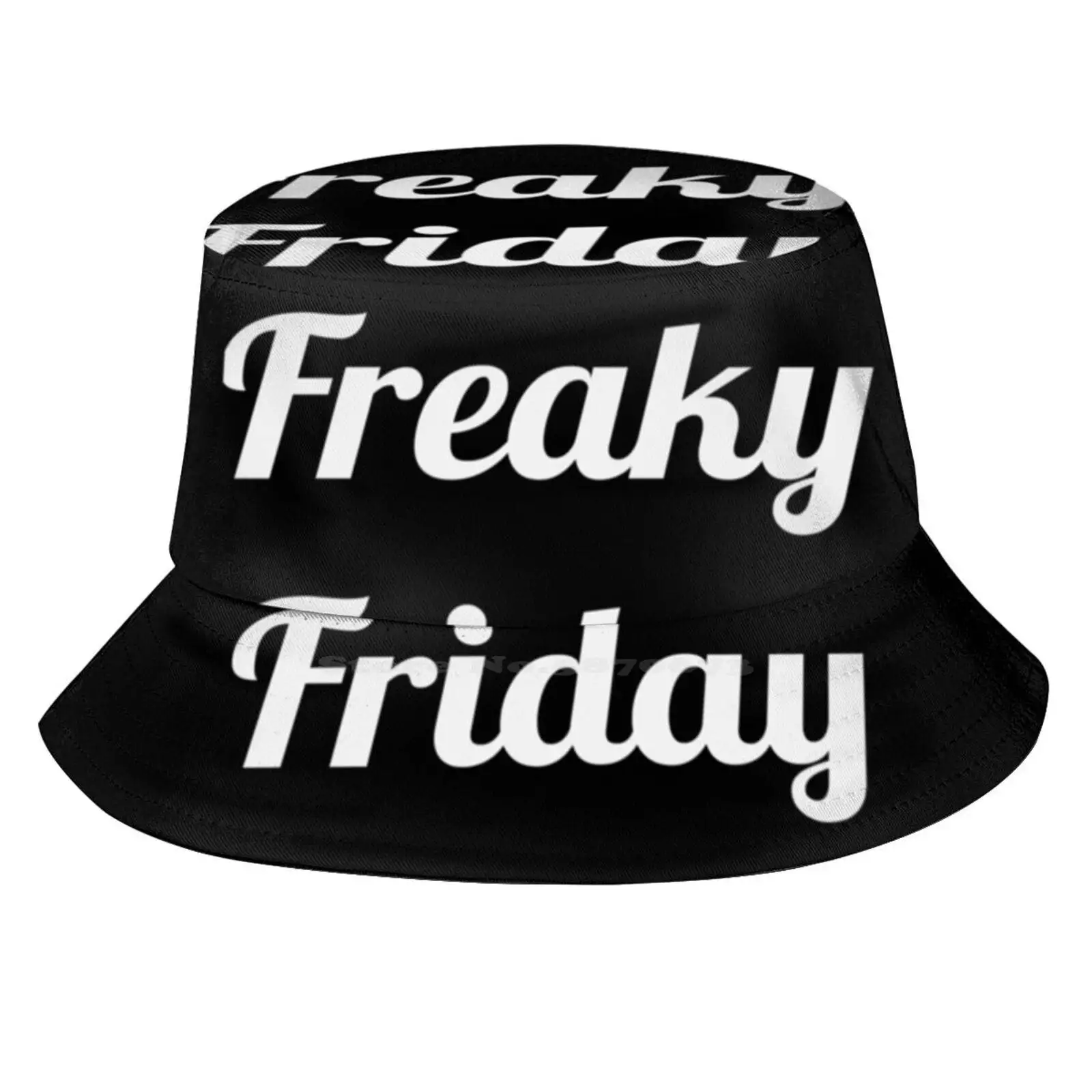 Freaky Friday Sun Cap Fisherman Hat Bucket Hats Freaky Friday Party Drinks Funny Trendy Girlish Friday Night Hangover Female