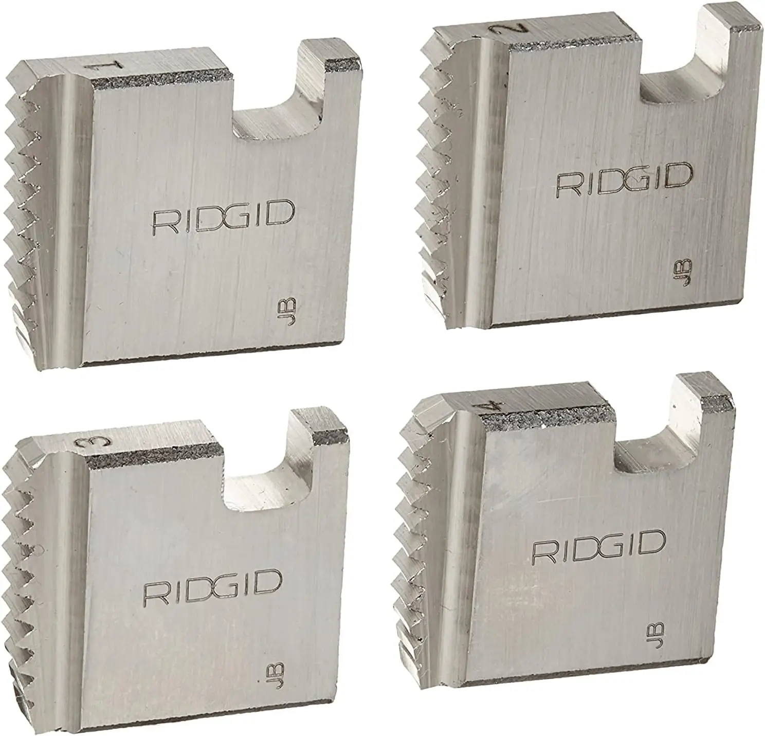 

1-Inch NPT Pipe Dies, Right-Handed Alloy, for Ratchet & 3-Way Threaders
