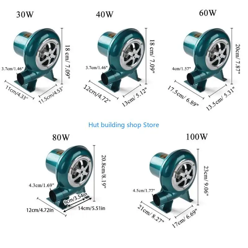 T21C BBQ AIR Blower DC12V محمولة خفيفة الوزن مع مروحة الشواء مروحة الطهي في الهواء الطلق