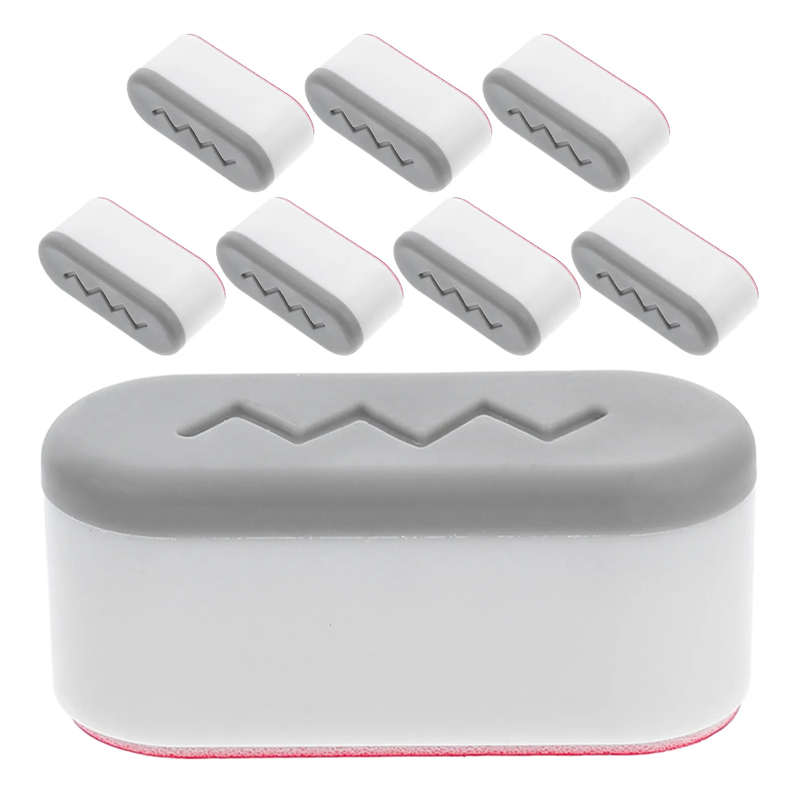 

8Pcs Toilet Seat Bumper Pads Universal Rubber Shock Absorbing Toilet Lid Buffers Quiet Soft Close Replacement Pads