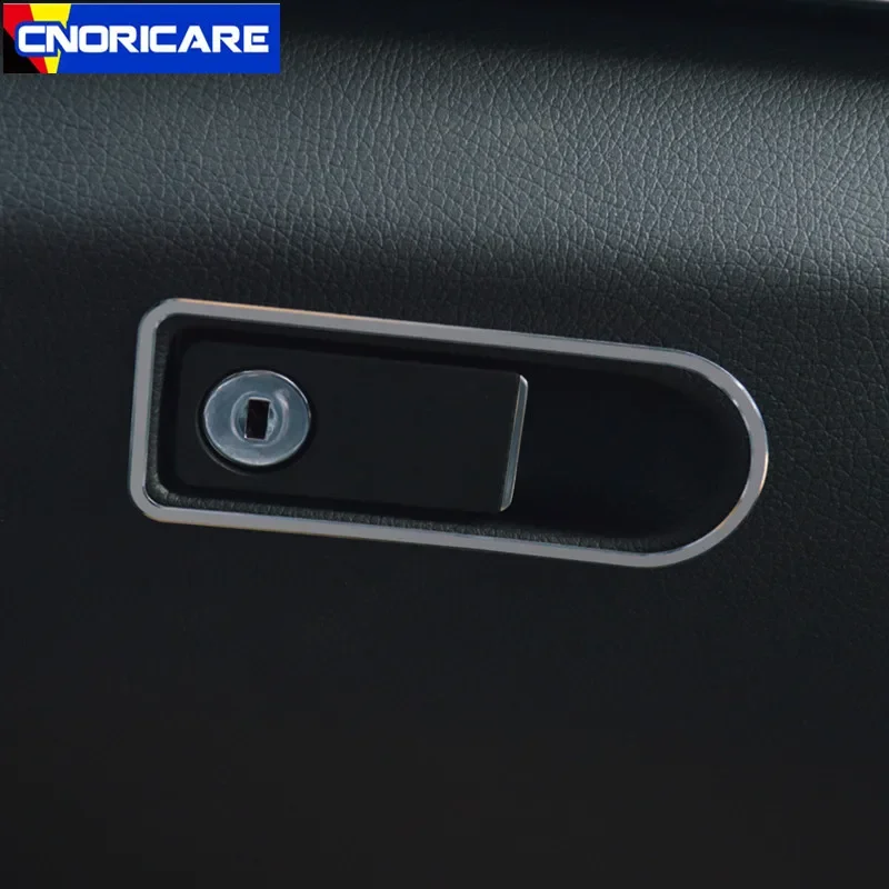 Center Console Air Condition CD Panel Decoration For Mercedes Benz E Class W212 2010-15 Aluminium Alloy Seat Adjustment Circle
