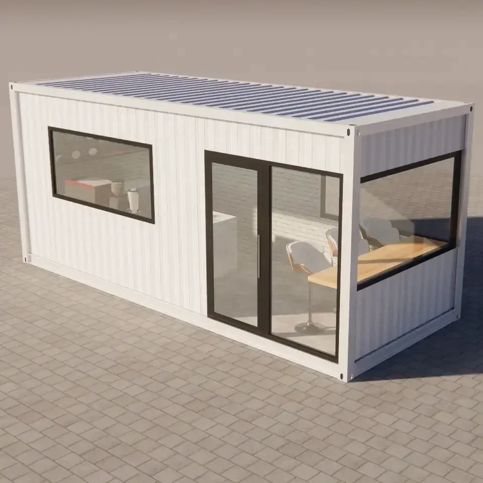 YG Quacent Luxury Tiny Wooden Prefab House Contain Living Two Storey Container Prefabricated Home Buildings Cabins Apartm