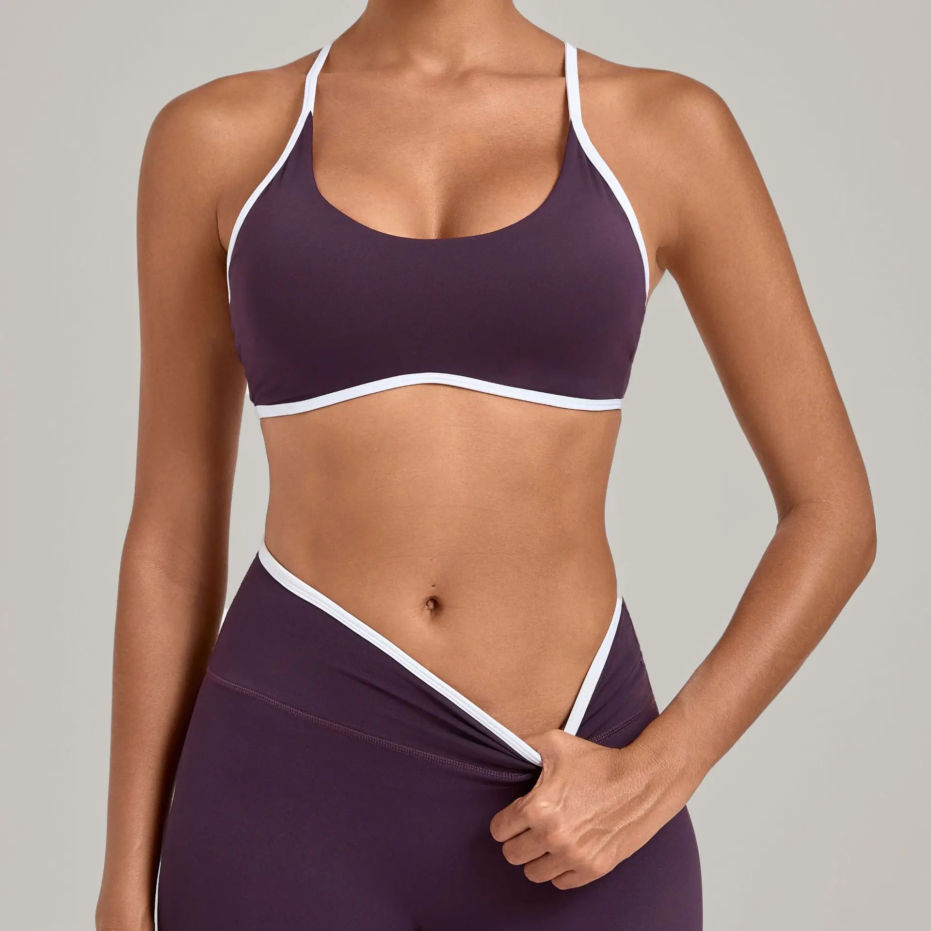 Summer Women Yoga Bra Tank Quick-Dry Gym Top Workout Push Up Sports Vest Female Running Tight Top Women U-Back Fitness Underwear