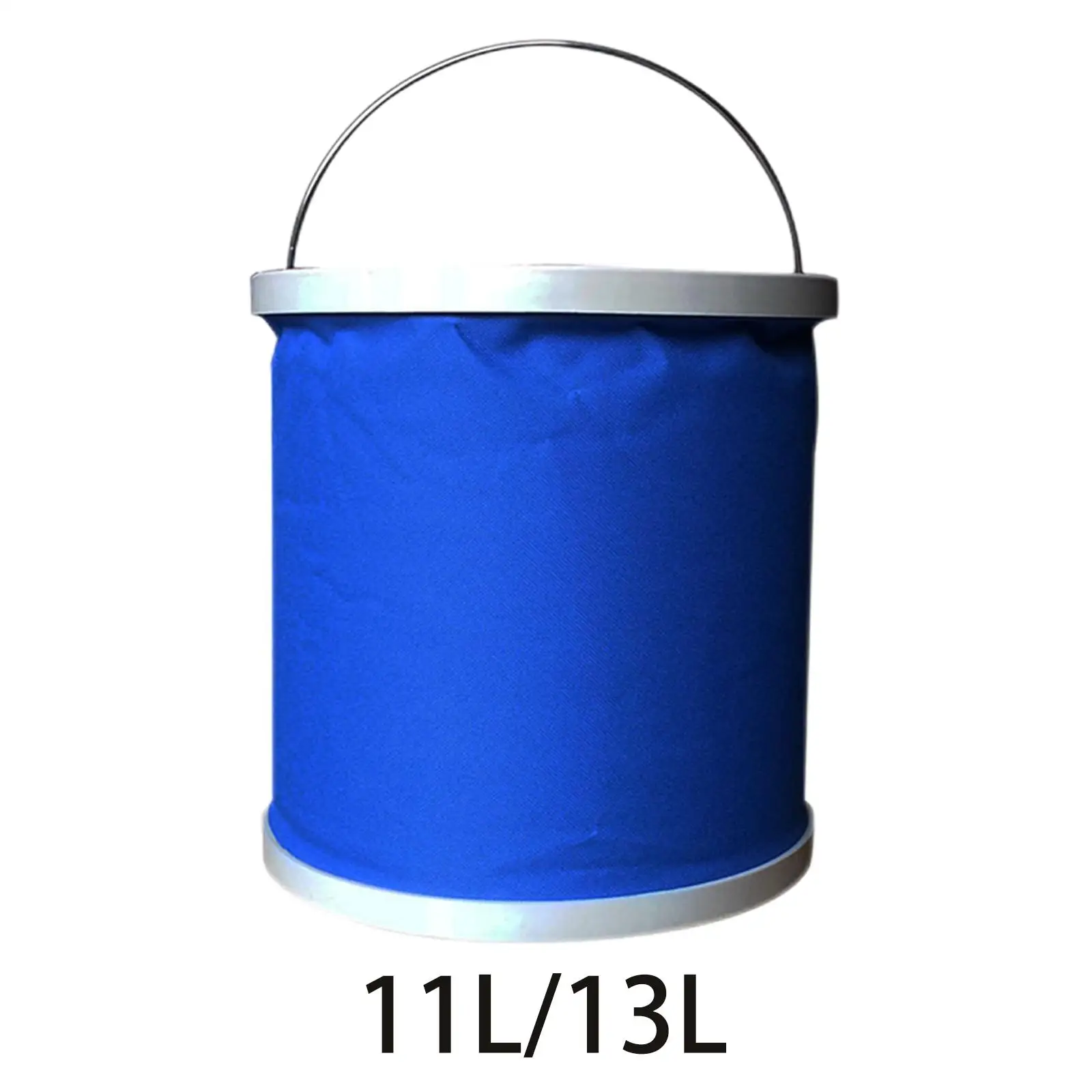 Portable Outdoor Foldable Bucket Car Trash Can Space Saving Wash Basin Foot Tub