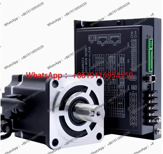 80Mm 1Kw 3.2nm 3000rpm 48VDC Brushless DC Servo Motor Driver for Smart Warehouse Shuttle CE