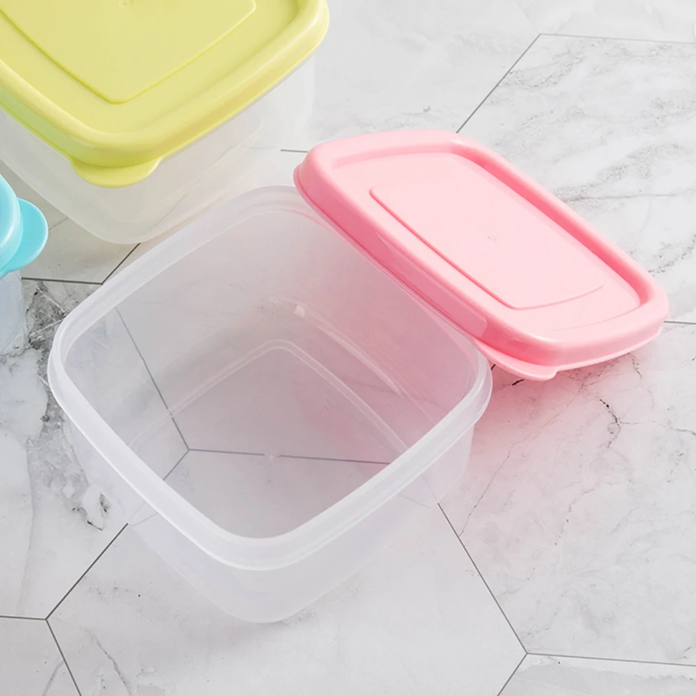 

10pcs Lunch Boxes Refrigerator Food Containers Crisper Sealed Box Crisper Mini Japanese Style Storage ganizers