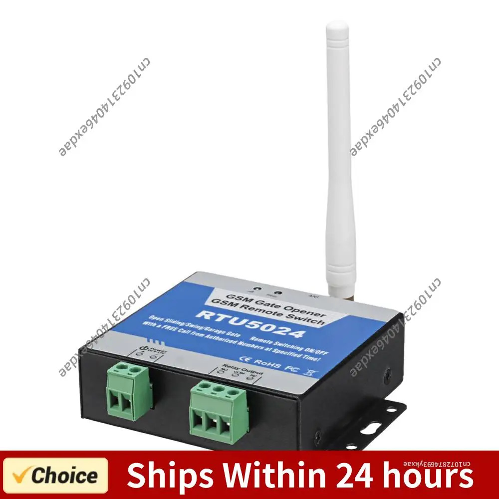 

RTU5024 GSM-реле для открывания ворот, беспроводной пульт дистанционного управления, система контроля доступа к двери, длинная антенна, бесплатный звонок, 850/900/1800/1900 МГц, открыватель дверей