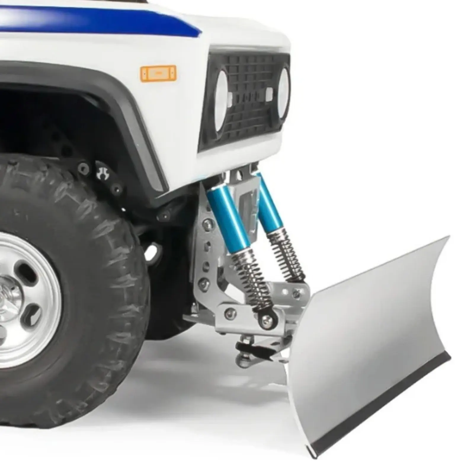 

1/10 RC Snow Removal Blade Shovel Attachment Servo Operated RC Crawler Snowplow Wireless Control Snow Removal Blade Shovel