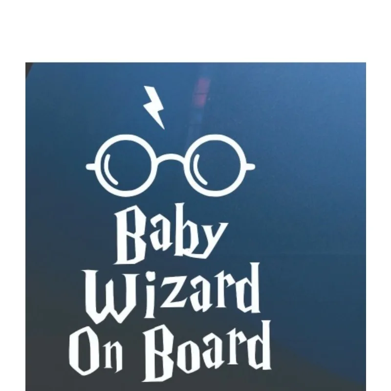

Car Sticker Baby Wizard on Board Car Van Vinyl Decal Stickers 15cm PVC KK