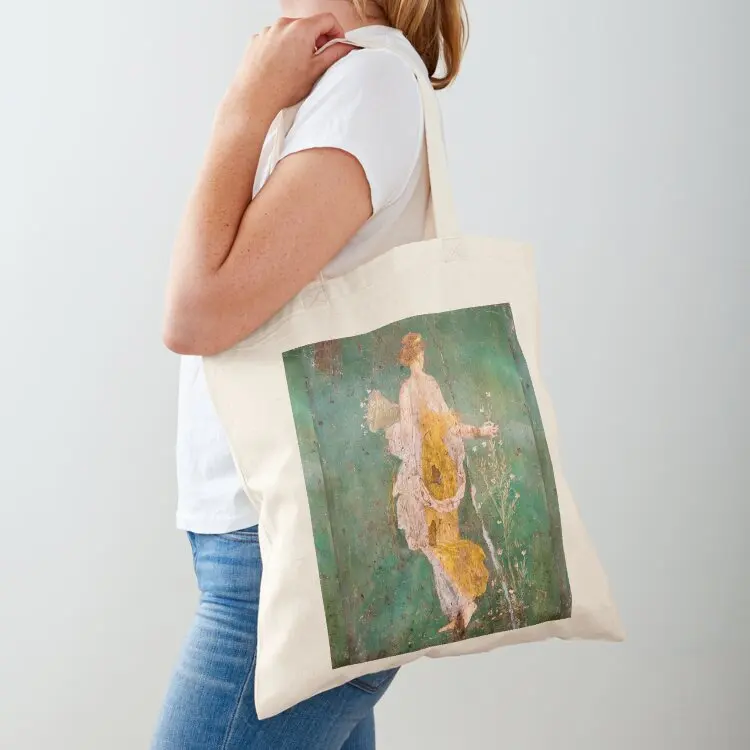 

Flora. Roman Wall Painting. Tote Bag custom fabric bag Canvas shoulder bag tote Shopper