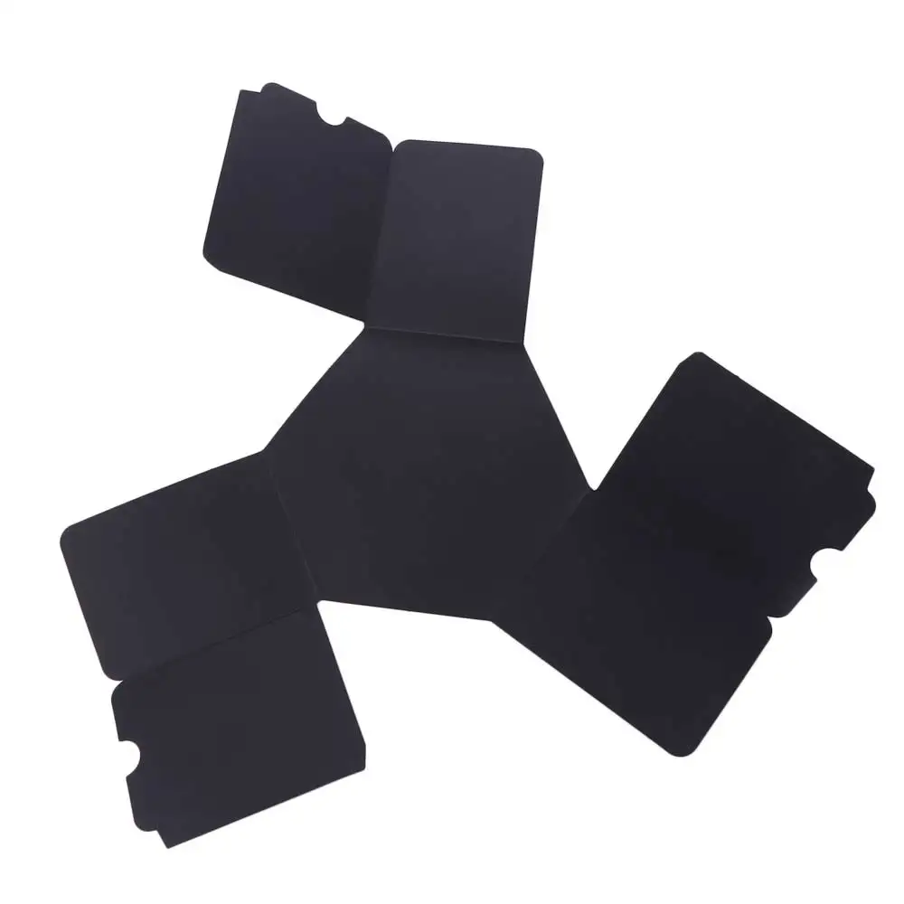 

Paper Explosion Photo Album Gift Box Handmade Self-adhesion Multi-layer Hexagonal Explosion Box Love Memory Black