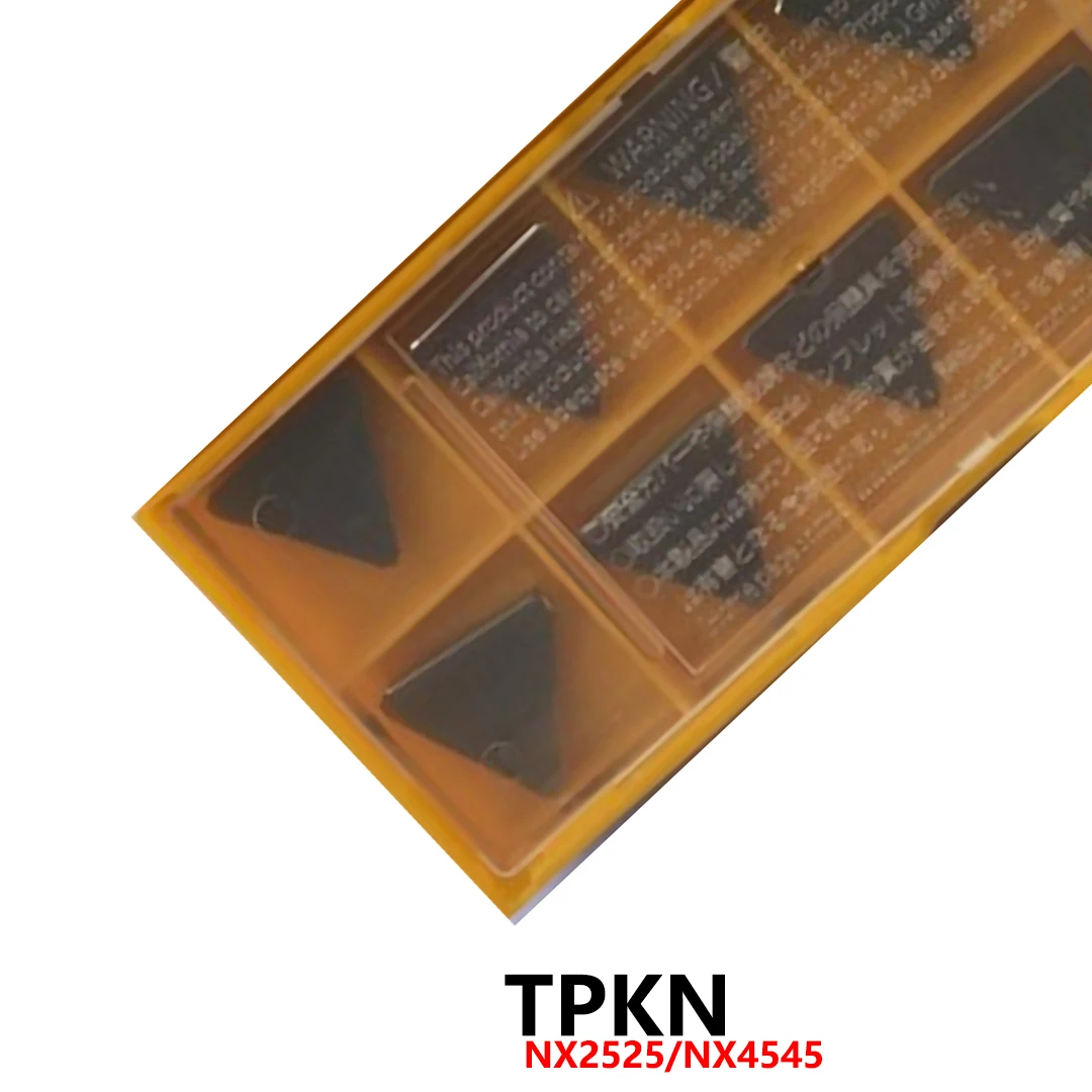 Original TPKN1603PPR NX2525 NX4545 Carbide Inserts For CNC External Internal Tools Holder Blades TPKN1603 TPKN 1603PPR 1603