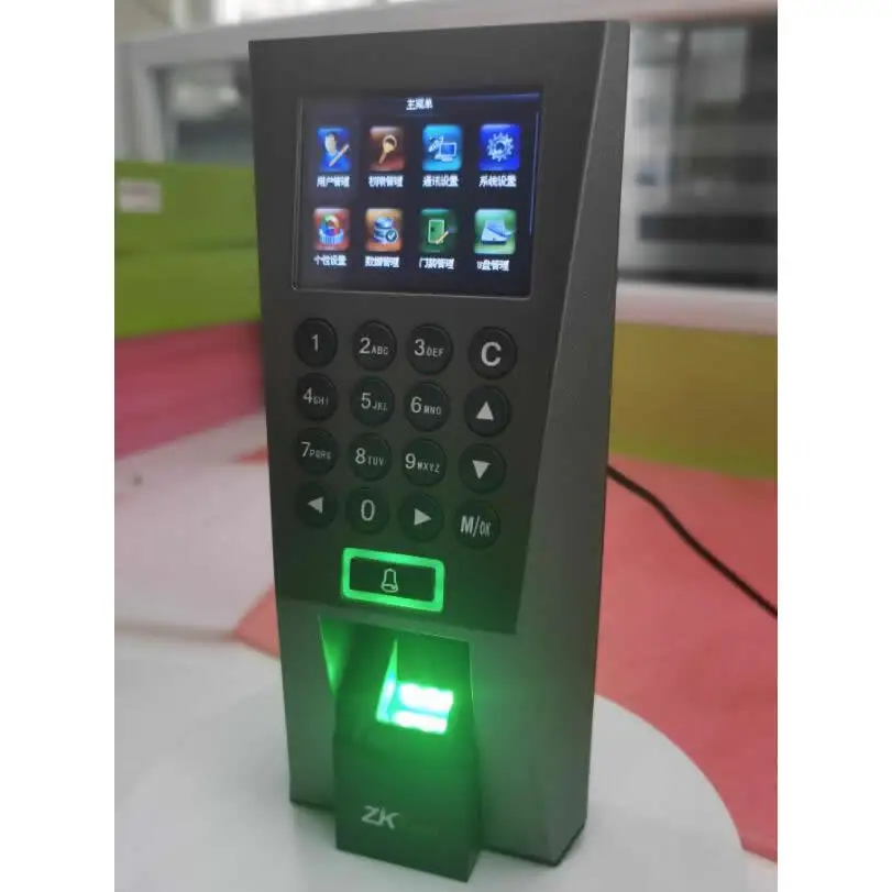 Zkteco New F18 Fingerprint Password Time Attendance Access Control All-in-one Machine with network U disk download can be custom