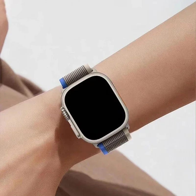 حزام حلقة درب للساعة ، الفرقة ، 49 ، 44 تفاحة ، 40 ، 45 ، 41 ، 38 ، 42 ، 46 ، سوار كورا ، iWatch Ultra Series 10 ، 9 ، 8 ، SE ، 7 ، 6 ، 4