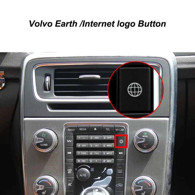 Bonroad Wireless Carplay Android Auto OEM Screen Upgrade Decoder Box For Volvo S80 V40 S60 XC60 V60 V90 XC90 Airplay Autolink Module Interface