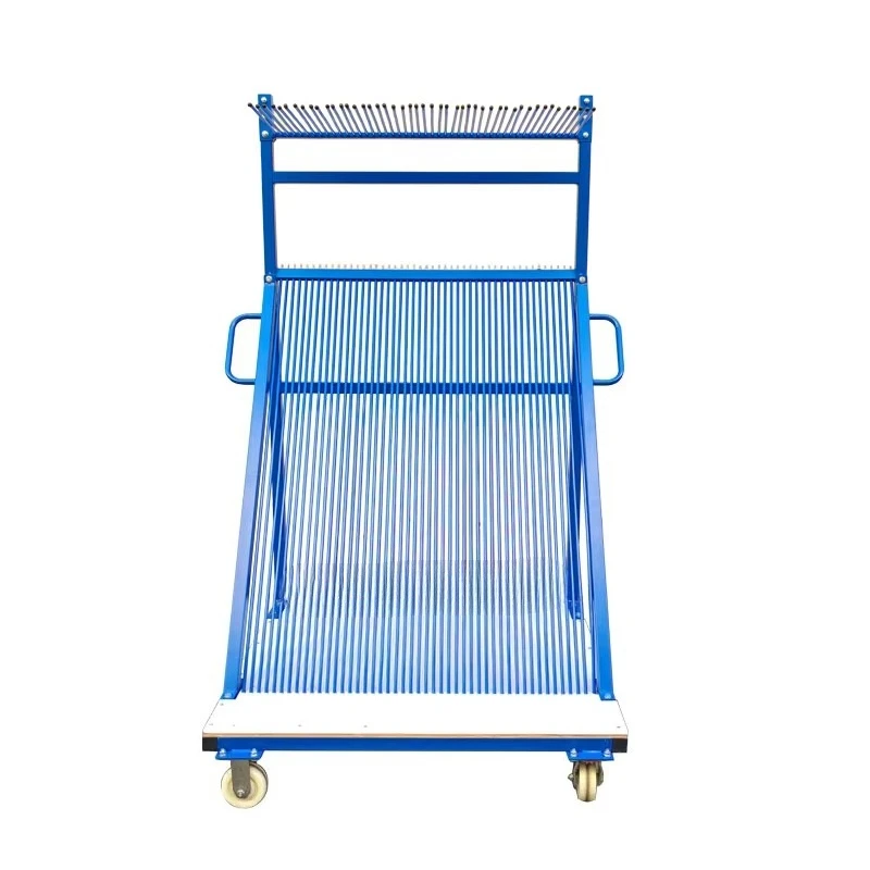 

Strong And Durable 1132mm Length Harp Structure Glass Rock Board Classification Storage Transport Rack Workshop Turnover Rack
