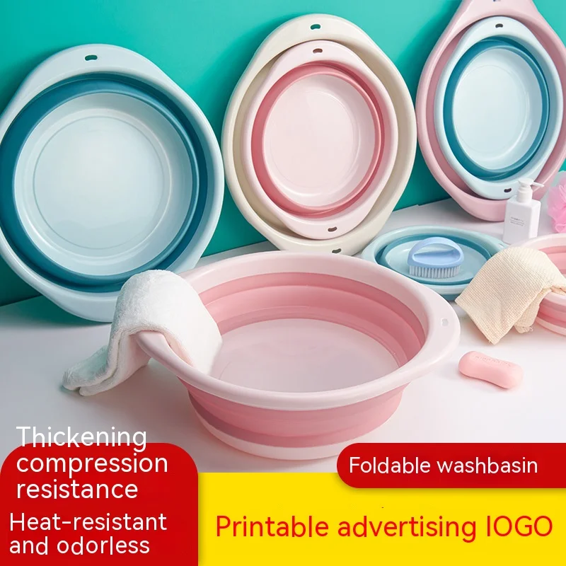 

Portable Plastic Folding Washbasin, Outdoor, Kitchen Tools, Travel, Washing Clothes and Vegetables