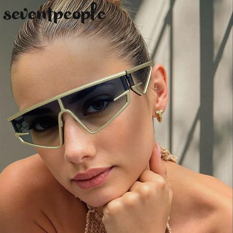 

Винтажные солнцезащитные очки Y2K в стиле панк нестандартной формы, женские солнцезащитные очки 2021, роскошные брендовые модные ветрозащитные солнцезащитные очки в стиле стимпанк, велосипедные солнцезащитные очки UV400