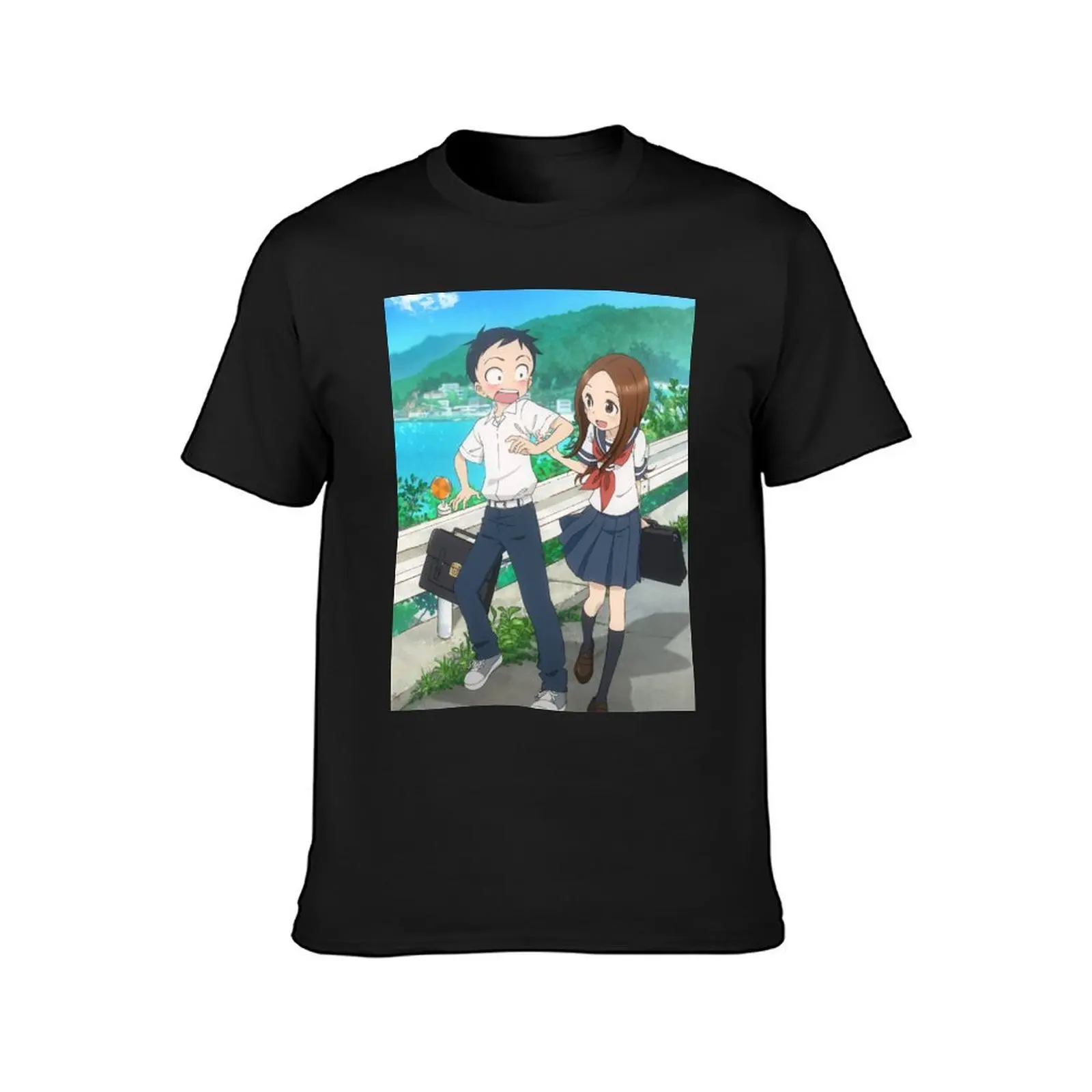 Karakai Jouzu no Takagi-san T-Shirt cute tops kawaii clothes plus sizes funnys men workout shirt