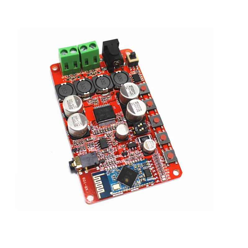 

TDA7492P Bluetooth power amplifier board Bluetooth audio receiver power amplifier Bluetooth CSR4.0 digital power amplifier board