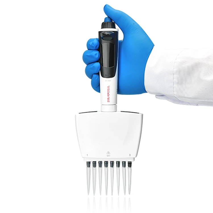 

High Quality Electronic 8 Channel Electronic Multichannel Micropipette Pipette for Laboratory