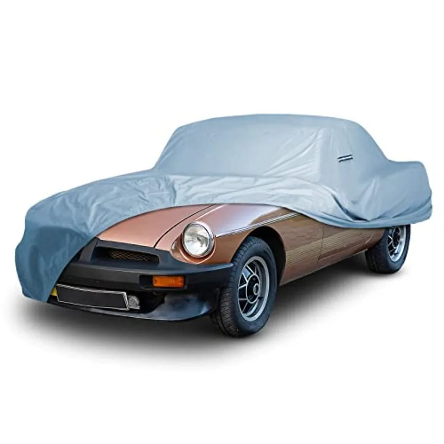 

Водонепроницаемый всепогодный чехол для автомобиля MG MGB Roadster GT 1962-1981 годов выпуска, защита от дождя, снега, УФ-излучения и солнца, полная защита экстерьера от непогоды