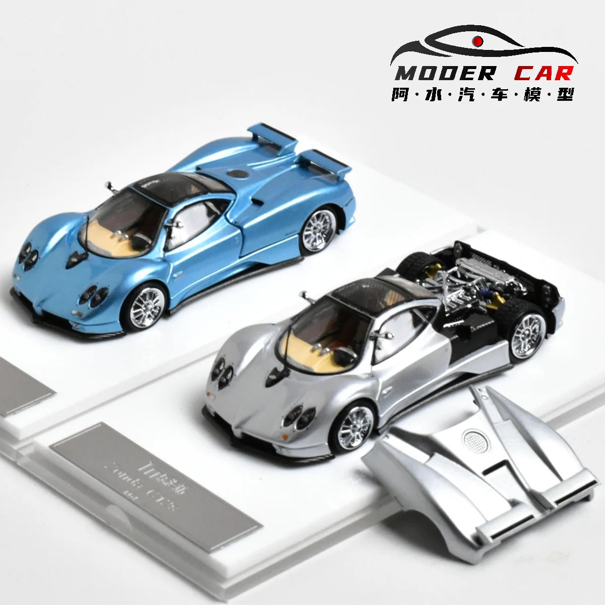 LMF 1:64 Awesom Pagani Zonda C12 Souvenir Diecast Model Car