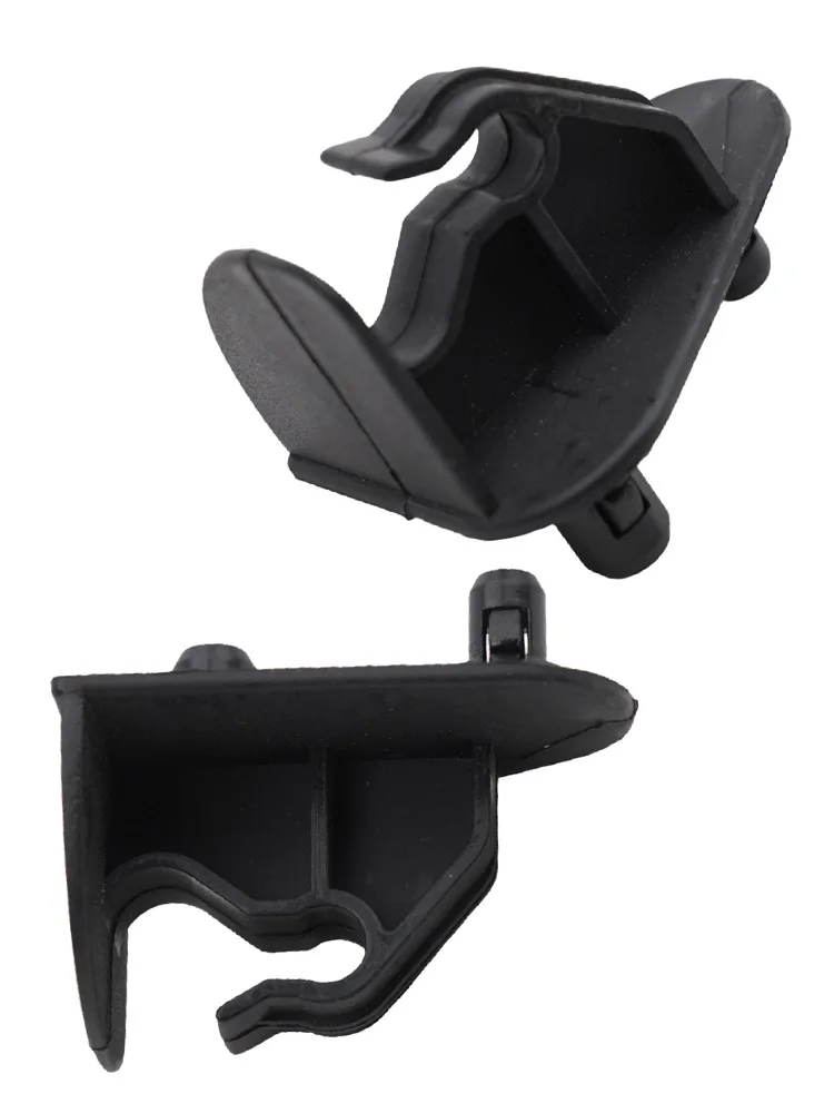 

2pcs Car Hood-Support Prop Rod Clips Black Clamp Holder 65722-ED01A For Nissan Versa 2007-2012 Base For Sentra 2013-2019