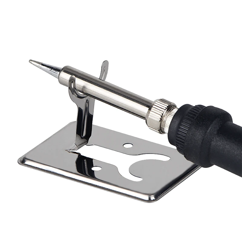 JCD Soldering Iron Stand Portable Holder Soldering Tin Stand with Welding Cleaning Sponge Soldering Iron Tips Kit Accessories