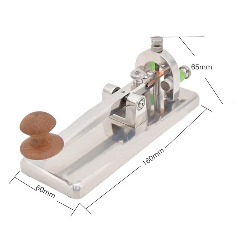 Long Pole Manual Key Intercom Short Wave Cw Morse Hand Key Diy Manual Key