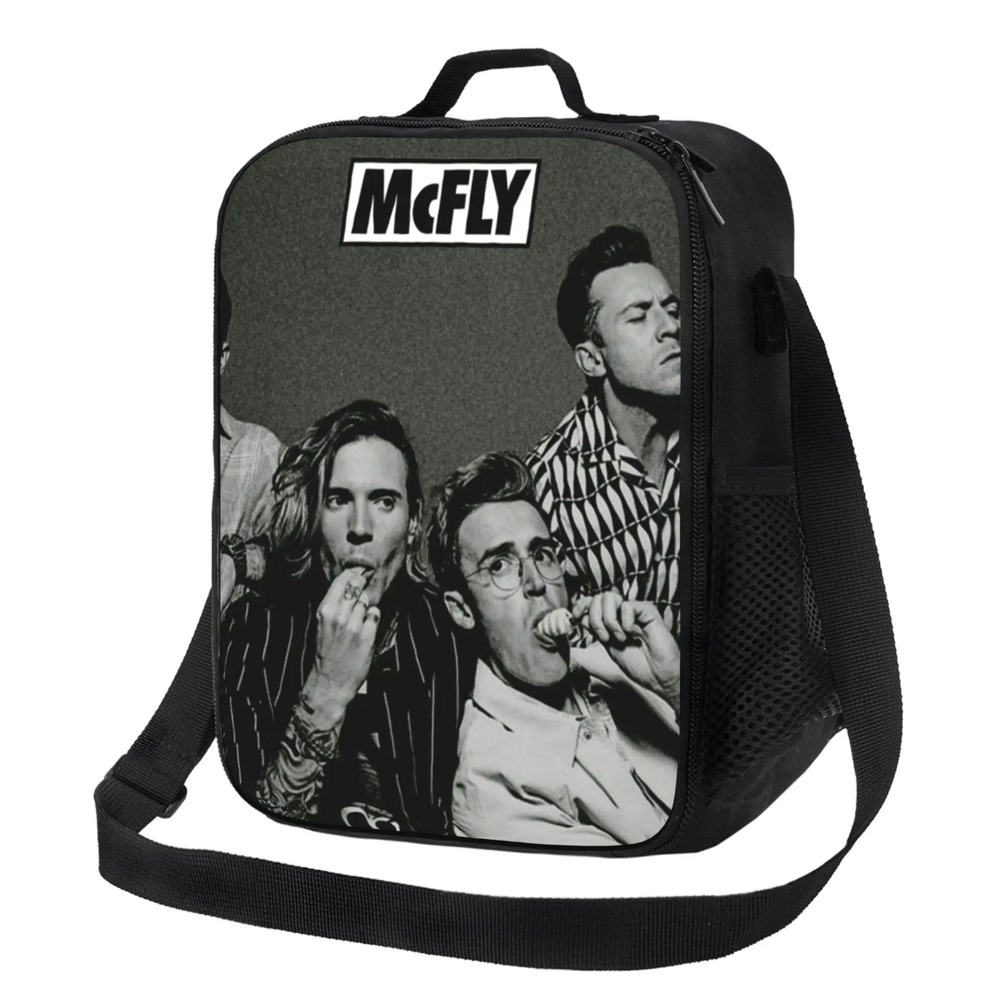 McFly Poster Versatile Tote Bag for Office Work Travel Shopping Everyday Carry Non Food Contact, Non-Food Contact