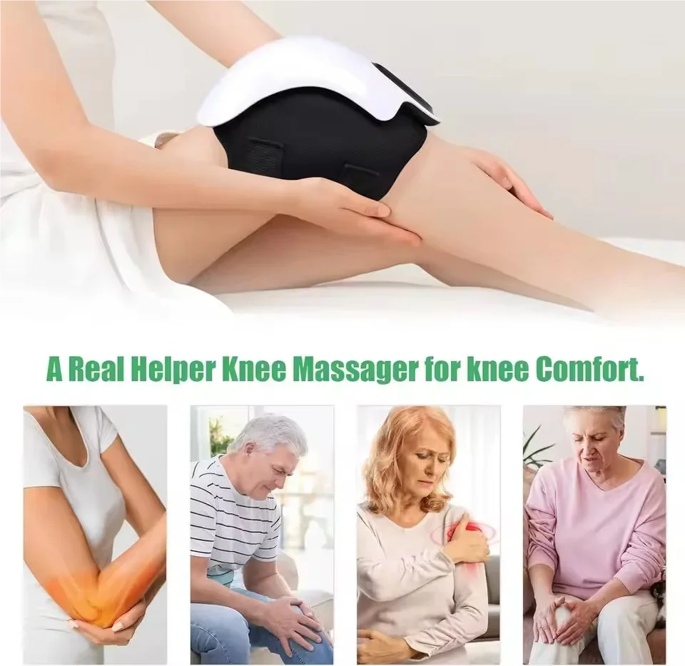 Knee Cap Laser Infrared  3-speed Hot Compress Knee Relaxing Massager Elbow Shoulder Massager Relive Joint Pain Stiffness