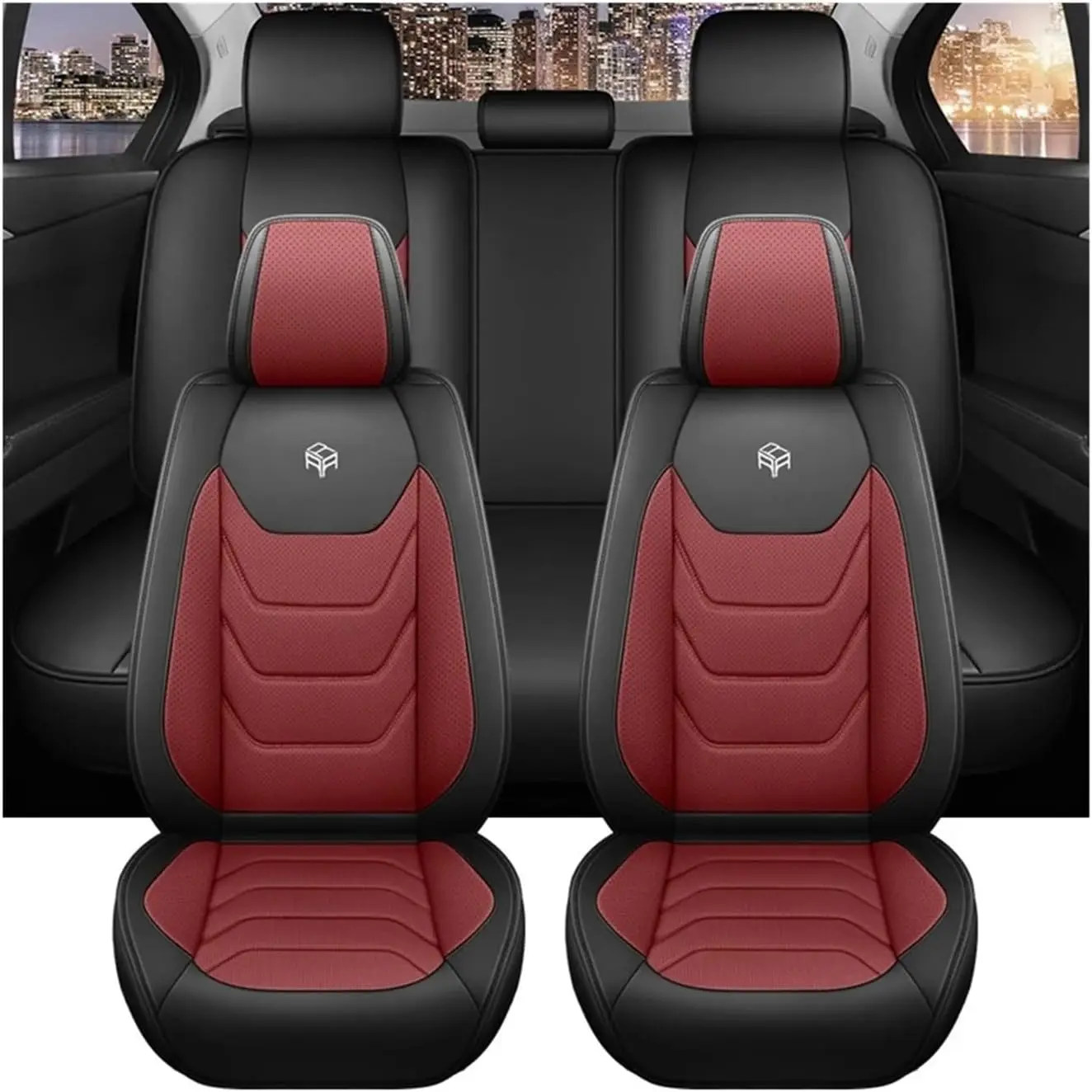 

Car Seat Covers, Universal Fit for Sedans, Hatchbacks, and Suvs, Interior Accessories (1 Front Seat Cover)