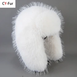 Hot High-end Luxury Artificial Hat Unisex False Raccoon Fur Hat Lei Feng Cap Ear Cap Real False Fur Hat 100% Top False Hat